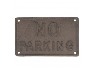 Cedulka No parking - 19*12*0.5 cm