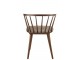 Hnědá jJídelní židle Armrest Vintage- 54*53*75 cm J-Line by Jolipa