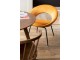 Hnědá jJídelní židle Armrest Vintage- 54*53*75 cm J-Line by Jolipa