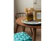 Hnědá jJídelní židle Armrest Vintage- 54*53*75 cm J-Line by Jolipa