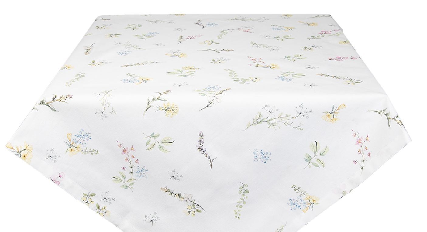 Ubrus na stůl Happy Florals - 150*250 cm Clayre & Eef Ubrus na stůl Happy Florals - 150*250 cm Clayre & Eef