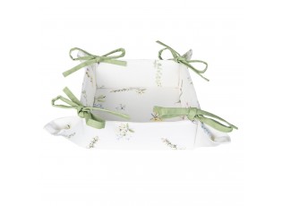 Textilní košíček na pečivo Happy Florals - 35*35*8 cm
