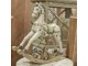 Béžová antik dekorace houpací koník Rocking Horse - 29*6*27 cm Clayre & Eef