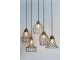 Šedé kovové stropní světlo Birk - Ø 17*27 cm Light & Living