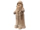 Hnědá dekorace Santa s lucernou - 11*9*24 cm Clayre & Eef