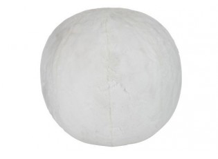 Bílý nafukovací puf Cutie - Ø 40-50cm