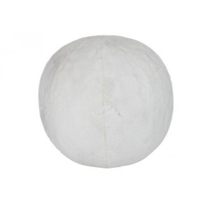 Bílý nafukovací puf Cutie - Ø 40-50cm