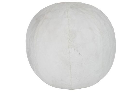 Bílý nafukovací puf Cutie - Ø 40-50cm