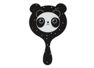 Černé zrcátko Panda - 11*1*20cm