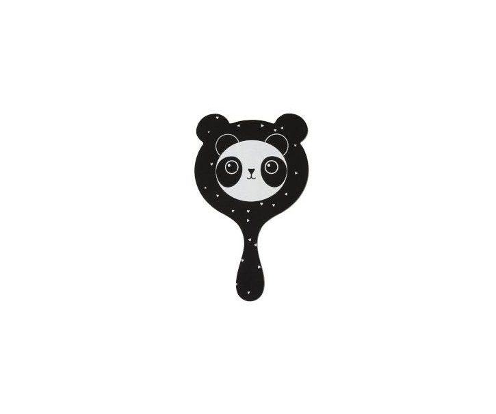 Černé zrcátko Panda - 11*1*20cm J-Line by Jolipa