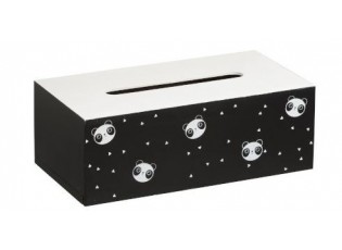 Box na papírové kapesníčky Panda -25*13*8,5cm