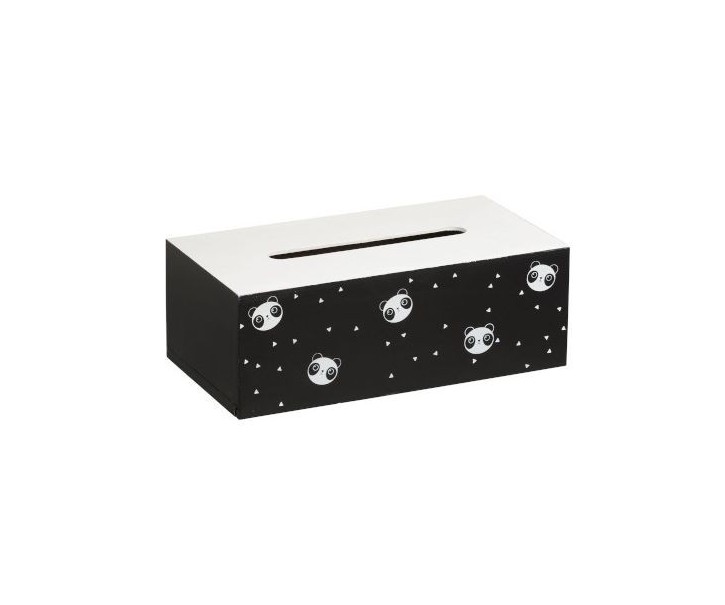Box na papírové kapesníčky Panda -25*13*8,5cm J-Line by Jolipa