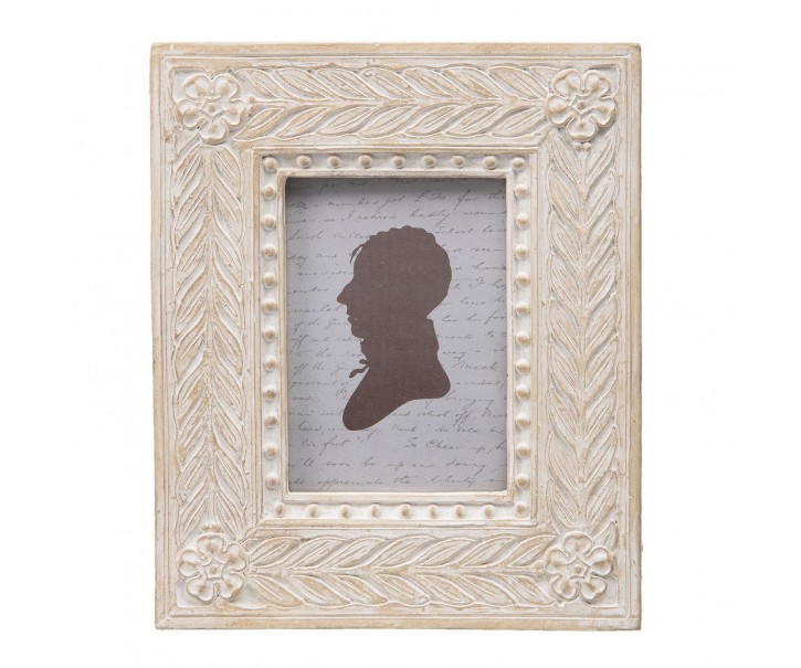 Krabička s rámečkem na fotografie ve víku - 12*15*5 cm / 6*8 cm Clayre & Eef