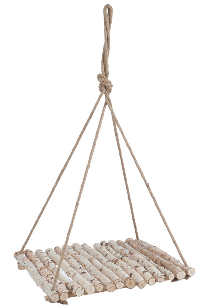 Závěsná polička/stolek Natural - 60*60*110m