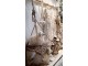 Závěsná polička/stolek Natural - 60*60*110m J-Line by Jolipa