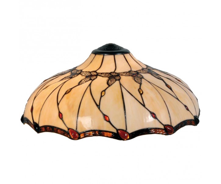 Stínidlo Tiffany Nature - Ø 51*21 cm Clayre & Eef
