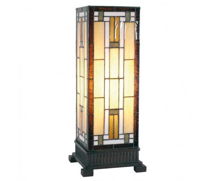 Stolní lampa Tiffany Graciella - 18*45 cm 1x E27 / Max 60W Clayre & Eef