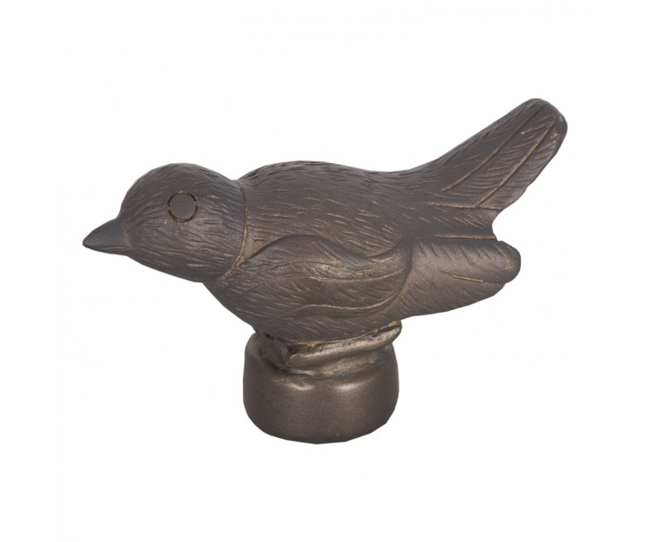 Náhradní čepička na Tiffany lampu ve tvaru ptáčka – Ø 7*4.5 cm Clayre & Eef