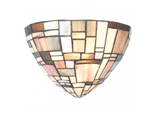 Nástěnná lampa Tiffany Frontiere - 30*16*18 cm / E14/40W