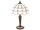 Stolní lampa Tiffany - Ø 25*43 cm / E27/max 1*40W Clayre & Eef