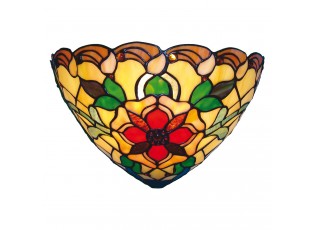 Nástěnná lampa Tiffany Rosemonde - 30*15*20 cm 1x E14 / Max 40W