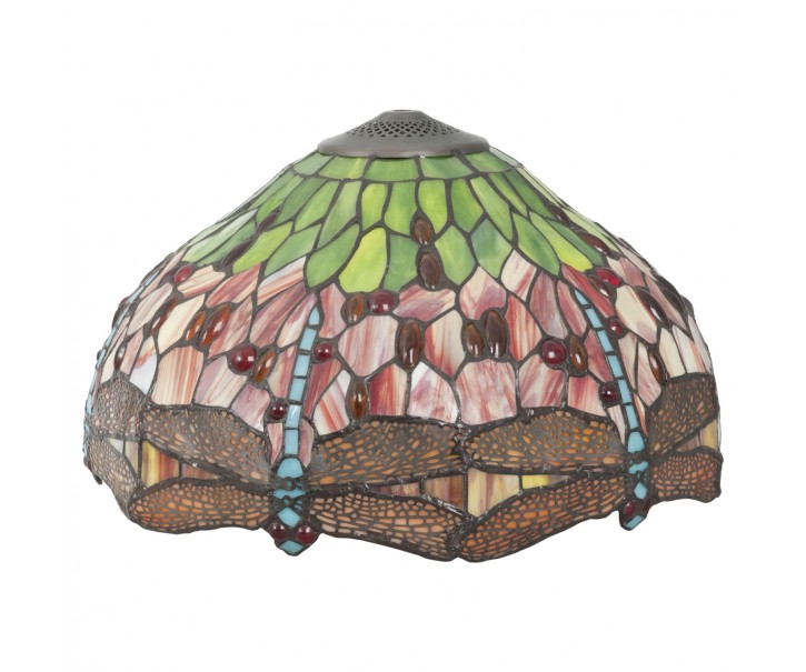 Stínidlo Tiffany Dragonfly - Ø 42*24 cm Clayre & Eef