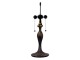 Zdobená noha k lampě Tiffany - Ø 17*55 cm 2x E27 / Max 60W Clayre & Eef