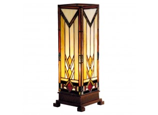 Stolní lampa Tiffany - 12.5*35 cm 1x E14 / Max 40W