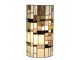 Nástěnná lampa Tiffany Blocked - 20*11*36 cm 2x E14 / Max 40W Clayre & Eef