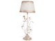 Vintage stolní lampa s růžemi - Ø 33* 79 cm / E27/60W Clayre & Eef