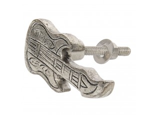 Nábytková kovová úchytka Kytara - 3*6 cm