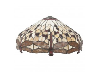 Stínidlo Tiffany Dragonfly yellow - Ø 49*28 cm