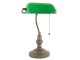 Zelená bankovní Tiffany lampa - Ø 27*40 cm E27 / Max 60W Clayre & Eef