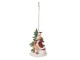 Vánoční ozdoba Santa se zvířátky - 7*6*10 cm Clayre & Eef