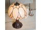 Stolní lampa Tiffany Pivoine - Ø 25*42 cm 1x E14 / max 60w Clayre & Eef
