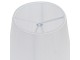 Bavlněné průsvitné stínidlo v bílé barvě - Ø 14*15 cm / E14 Clayre & Eef
