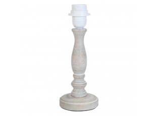 Přírodní dřevěná noha k lampě s patinou Terah - Ø16*28 cm 