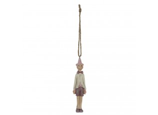 Závěsná dekorativní ozdoba Pinocchio - 3*3*11 cm
