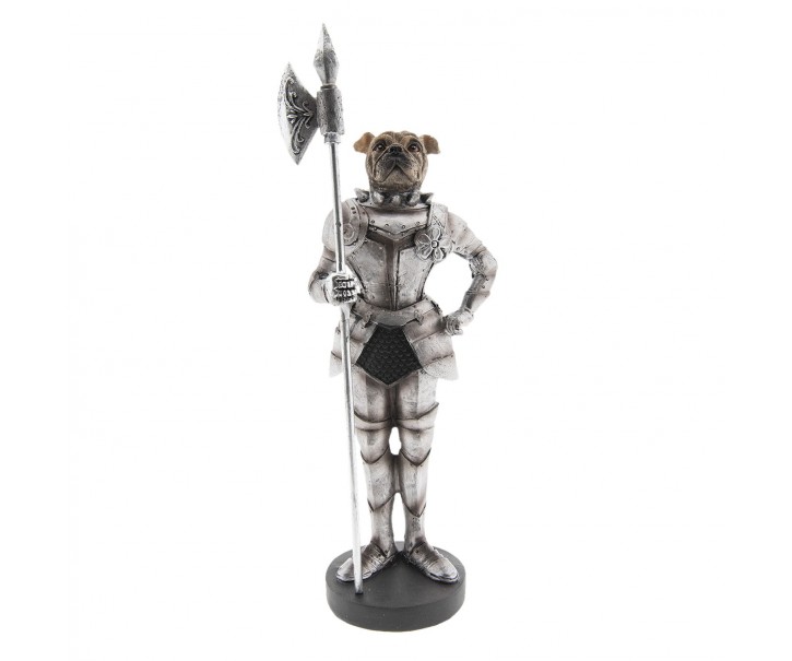 Dekorace Pes v brnění - 13*9*33 cm Clayre & Eef