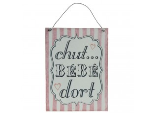 Kovová cedule Chut Bebe - 20*15 cm
