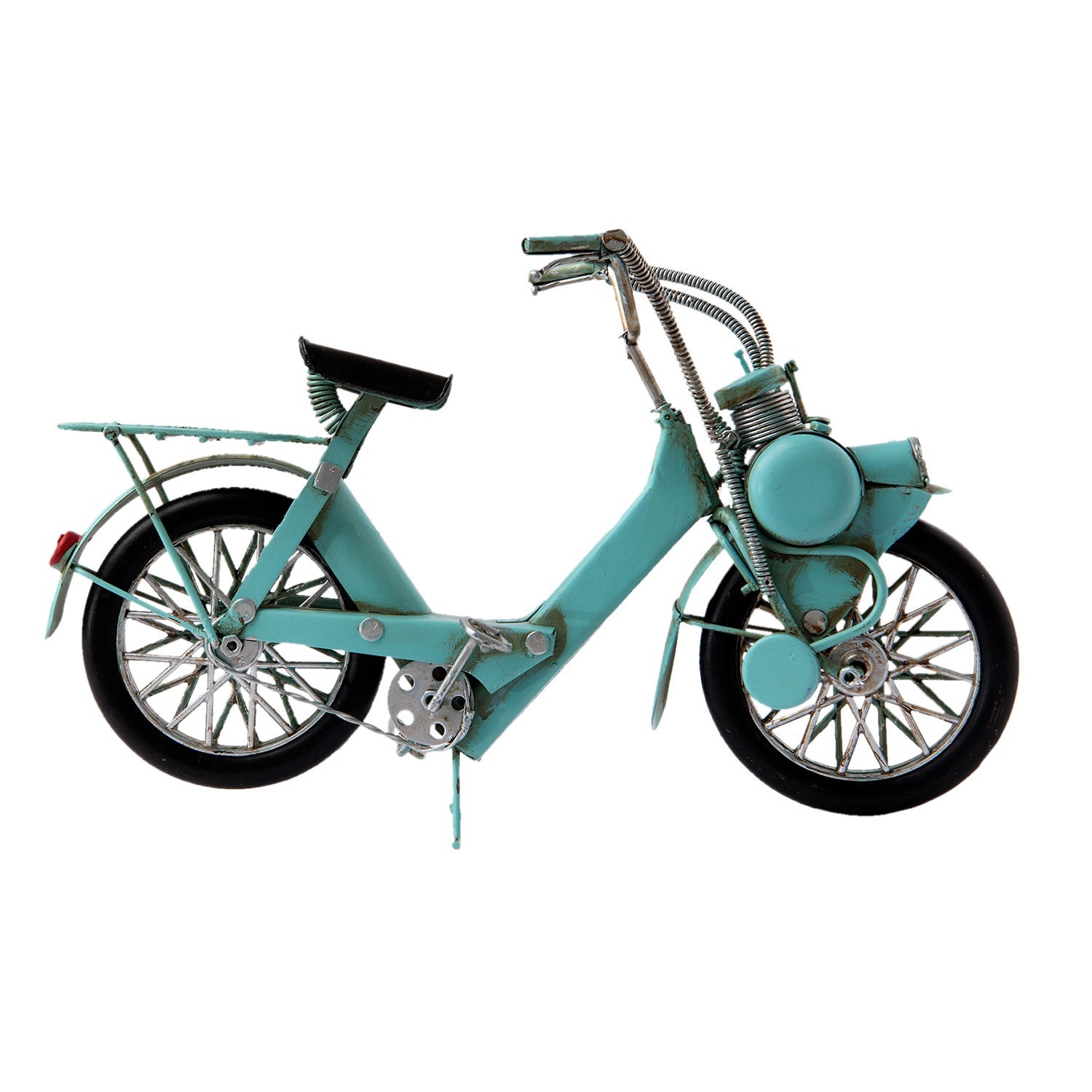 Kovový vintage mint retro model bicyklu Solex - 27*9*17 cm Clayre & Eef Kovový vintage mint retro model bicyklu Solex - 27*9*17 cm Clayre & Eef