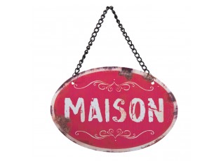 Závěsná cedulka Maison - 12*8 cm
