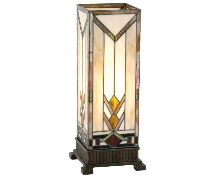 Stolní lampa Tiffany Arrow - 18*45 cm 1x E27 / Max 60W Clayre & Eef