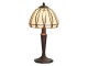 Stolní lampa Tiffany Oneida - Ø 19*40 cm E14/40W Clayre & Eef