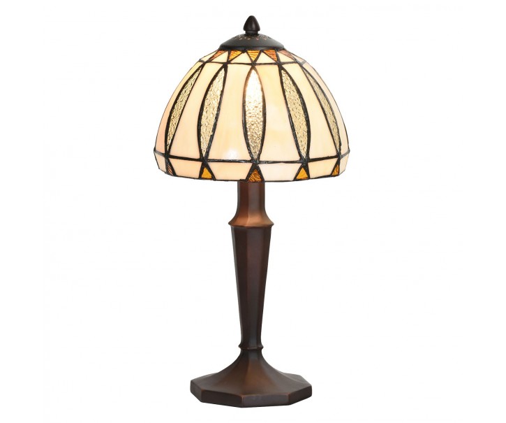 Stolní lampa Tiffany Oneida - Ø 19*40 cm E14/40W Clayre & Eef