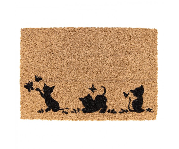 Rohožka s koťaty Kittens - 60*40*1 cm Clayre & Eef