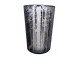  Veliký skleněný svícen Trees smoke - Ø 12*18cm Colmore by Diga