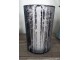  Veliký skleněný svícen Trees smoke - Ø 12*18cm Colmore by Diga