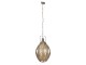 Zlatá kovová závěsná lampa Baldoin - 45*45*77/186 cm E27/max 1*40W Clayre & Eef