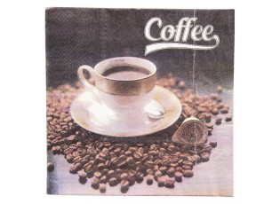 Papírové ubrousky Coffee 20 ks- 33*33 cm 